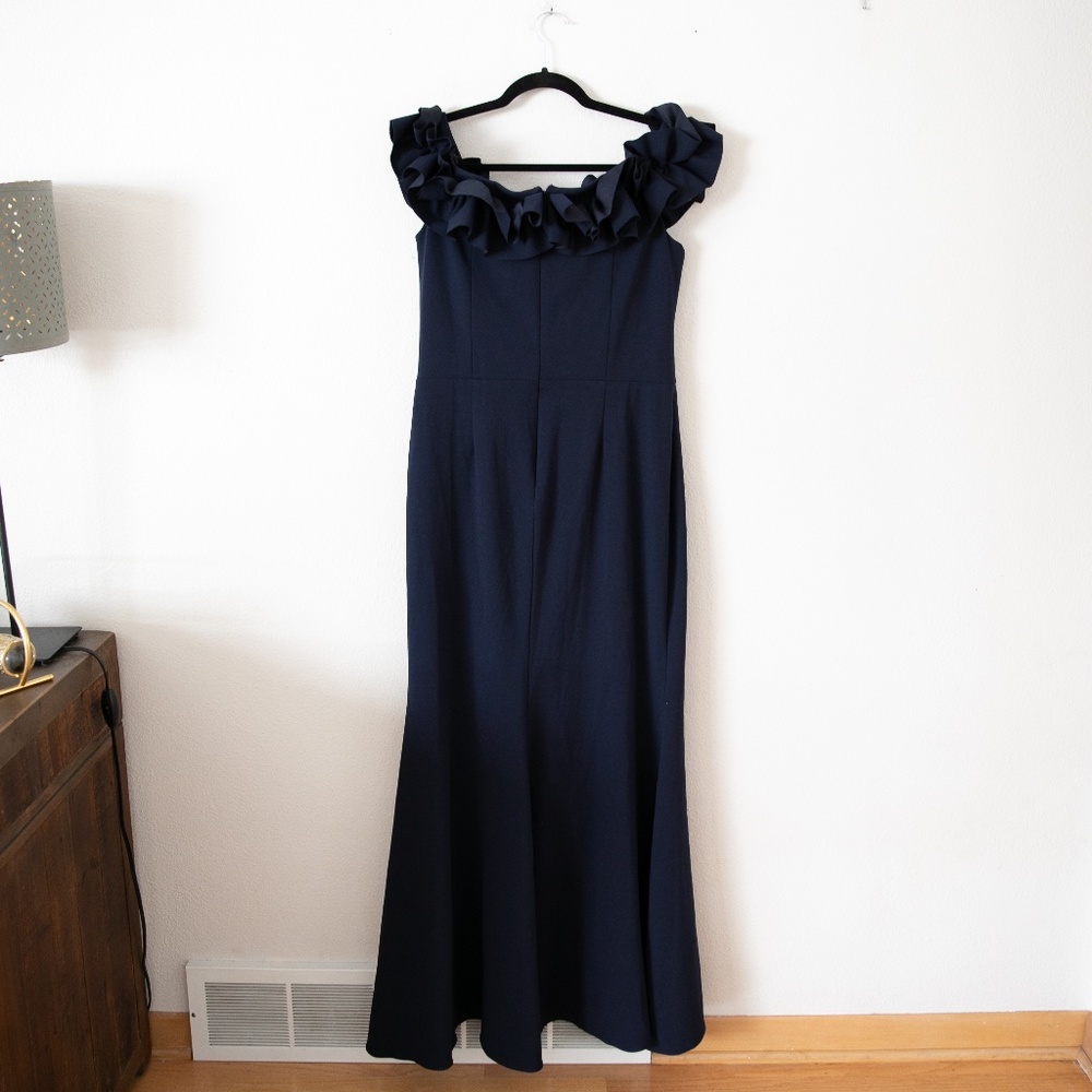 XSCAPE Ruffled Off The Shoulder Gown - Picture 5 of 5
